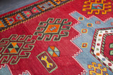 Old Kazak Kilim Rug