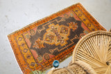 Old Mini Anatolian Rug 24"x44"