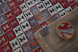 Old Anatolian Cicim Kilim Rug 6ftx9.5ft