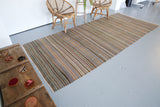 Old Anatolian Kilim 4.7ftx11ft