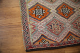 Vintage Mersin Mut Cicim Kilim 4.1x7.6ft