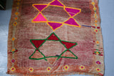 Old Kurdish Herki Runner 2.8ftx8.2ft