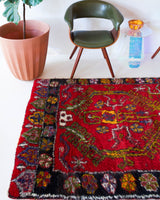 pile rug, Turkish rug, vintage rug, portland, rug shop, bright colors, wild shaman, soft rug, bold color, Portland, Oregon, rug store, rug shop, local shop, antique rug