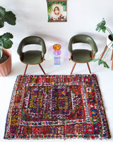 pile rug, Turkish rug, vintage rug, portland, rug shop, bright colors, wild shaman, soft rug, bold color, Portland, Oregon, rug store, rug shop, local shop, antique rug