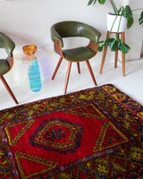 pile rug, Turkish rug, vintage rug, portland, rug shop, bright colors, wild shaman, soft rug, bold color, Portland, Oregon, rug store, rug shop, local shop, antique rug