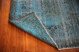 Vintage Over Dyed Isparta Rug 5.11x9.6ft