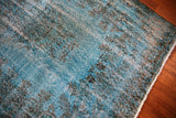 Vintage Over Dyed Isparta Rug 5.11x9.6ft