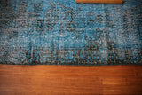 Vintage Over Dyed Isparta Rug 5.11x9.6ft