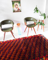 pile rug, Turkish rug, vintage rug, portland, rug shop, bright colors, wild shaman, soft rug, bold color, Portland, Oregon, rug store, rug shop, local shop, antique rug