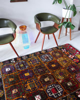 pile rug, Turkish rug, vintage rug, portland, rug shop, bright colors, wild shaman, soft rug, bold color, Portland, Oregon, rug store, rug shop, local shop, antique rug