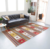 old rug, antique rug, earthy colors, faded colors, Turkish rug, vintage rug, flat weave, kilim rug, large area rug, square rug, Wild Shaman, Portland, Oregon, rug store, rug shop, local shop