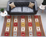 old rug, antique rug, earthy colors, faded colors, Turkish rug, vintage rug, flat weave, kilim rug, large area rug, square rug, Wild Shaman, Portland, Oregon, rug store, rug shop, local shop