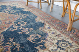 Vintage Isparta Rug 6ftx9.4ft