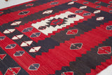 Vintage Mini Turkish Kilim Rug 3'6"x4'6"