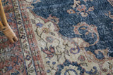Vintage Isparta Rug 6ftx9.4ft