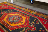 Vintage Kayseri Yahyali Rug 3.7ftx7ft