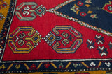 Vintage Kayseri Yahyali Rug 3.7ftx7ft