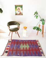 pile rug, Turkish rug, vintage rug, portland, rug shop, bright colors, wild shaman, area rug, red rug, mini rug, bold color, Portland, Oregon, rug store, rug shop, local shop, flat weave, kilim rug