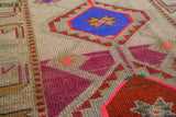 Old Kurdish Herki Runner 3ftx11.4ft