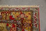 Vintage Kayseri Yahyali Rug 4.3ftx8.4ft