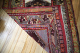 Old Turkish Milas Rug 4.1x5.11ft