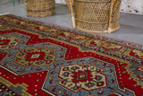 Vintage Kayseri Yahyali Rug 4.3ftx8.4ft