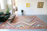 Vintage Kars Kilim 10ftx12ft