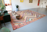 Vintage Kars Kilim 10ftx12ft