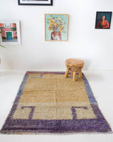 Vintage Turkish rug in living room setting, old rug, antique rug, pastel colors, faded colors, Turkish rug, vintage rug, soft rug, Portland, Oregon, rug store, rug shop, local shop