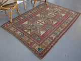 Old Kars Kazak Rug 3ftx6ft