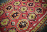 Vintage Sivas Sarkisla Kilim 7.5x11.8ft