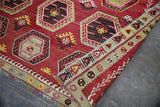 Vintage Sivas Sarkisla Kilim 7.5x11.8ft