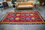 Old Sivas Sarkisla Kilim 5.7ftx11.6ft