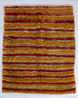 Vintage Turkish rug in a living room setting, pile rug, Turkish rug, vintage rug, portland, rug shop, bright colors, wild shaman, soft rug, bold color, Portland, Oregon, rug store, rug shop, local shop, shag rug, shaggy, plush