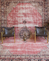 Vintage Royal Turkish Isparta Rug