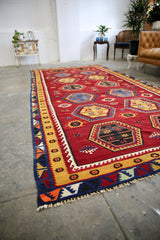 Old Sivas Sarkisla Kilim 5.7ftx11.6ft