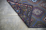 As is Vintage Mersin Mut Cicim Kilim 6.6x8.10ft