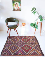 pile rug, Turkish rug, vintage rug, portland, rug shop, bright colors, wild shaman, area rug, red rug, mini rug, bold color, Portland, Oregon, rug store, rug shop, local shop, flat weave, kilim rug