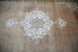 Old Anatolian Oushak style rug from Malatya Turkey 4.4x7.4ft