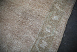 Old Anatolian Oushak style rug from Malatya Turkey 4.4x7.4ft