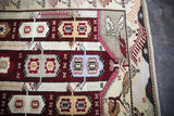 Old Turkish Milas Rug 4.3ftx7.7ft