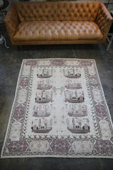 Vintage Manisa Kula Rug 5.3x6ft