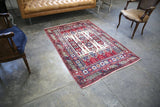 Old Bergama Kozak Rug 4ftx5.6ft