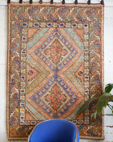 old rug, antique rug, earthy colors, faded colors, Turkish rug, vintage rug, soft rug, Portland, Oregon, rug store, rug shop, local shop