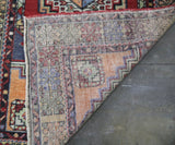 Vintage Turkish Ortakoy Rug 3.7ftx5.9ft