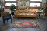 Vintage Ortakoy Rug 3.7ftx5.9ft