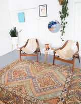old rug, antique rug, earthy colors, faded colors, Turkish rug, vintage rug, soft rug, Portland, Oregon, rug store, rug shop, local shop