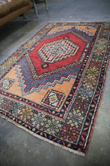 Vintage Ortakoy Rug 3.7ftx5.9ft