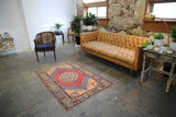 Vintage Ortakoy Rug 3.7ftx5.9ft