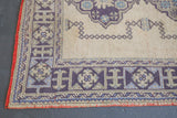old rug, antique rug, earthy colors, faded colors, Turkish rug, vintage rug, flat weave, kilim rug, large area rug, square rug, Wild Shaman, Portland, Oregon, rug store, rug shop, local shop